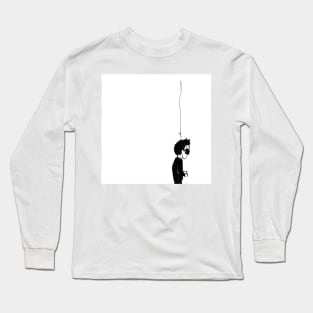 oh crap, a lebeau disasterous bur relaxing moment in ecopop therapy art Long Sleeve T-Shirt